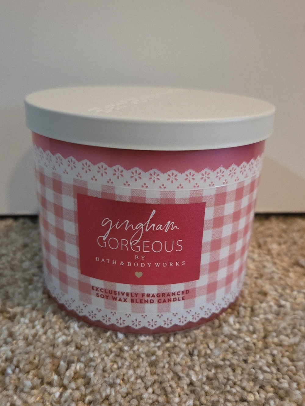 GINGHAM GORGEOUS 3 Wick Candle Bath And Body Works